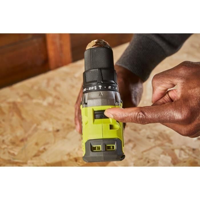 RYOBI - Taladro-destornillador de impacto BRUSHLESS 18V ONE+ 54 Nm - 2 baterías 4 y 2 Ah, cargador y bolsa de transporte - RPD18BL1-2C42S 4