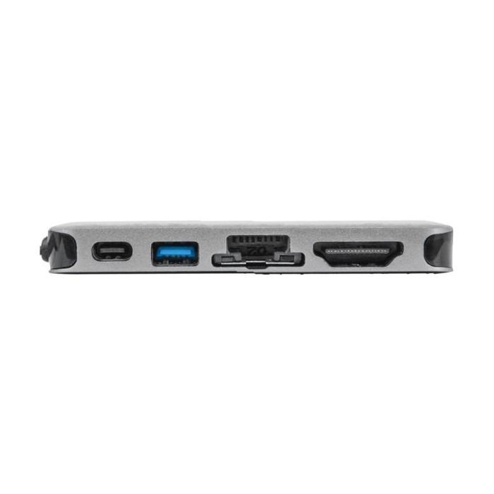 Targus DOCK419 Hub USB-C 3.2 Gen 1 (3.1 Gen 1) Gris, Base Docking Alámbrica 4K Ultra HD 100W 5