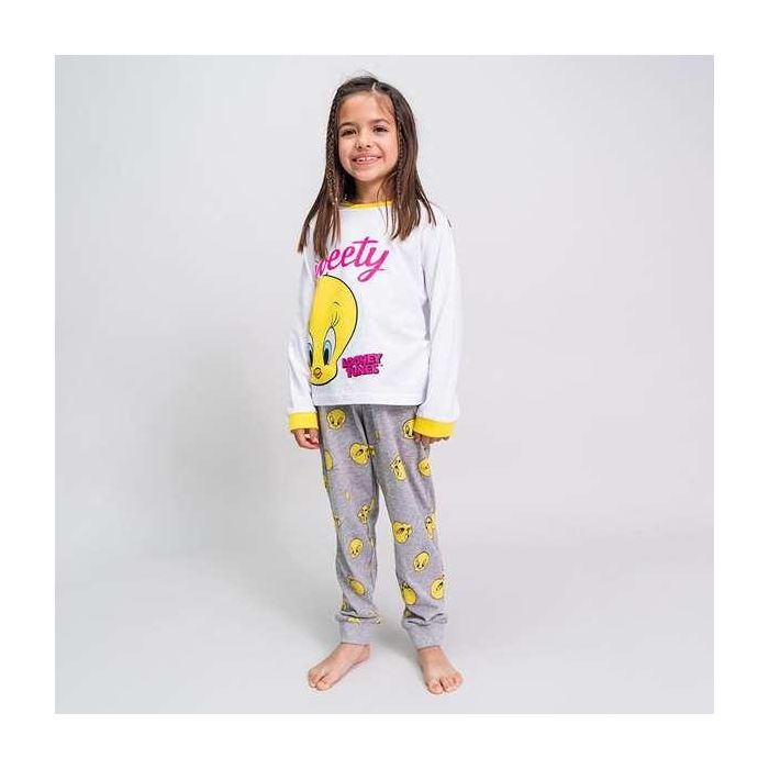 Pijama Infantil Looney Tunes Blanco 3 Años 3 Pijama Infantil Looney Tunes Blanco 3 Años 3