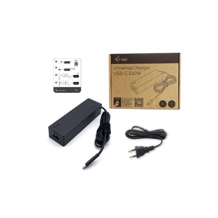 Cargador portátil i-Tec CHARGER-C100W Negro 4