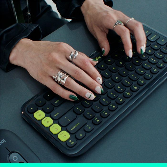 Teclado Logitech Pop Icon Keys Inalambrico 6