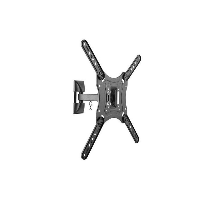 TooQ Soporte TV Monitor LP2255TN-B para Pantallas de 23 a 55 Pulgadas, Giratorio, Pared, Hasta 30 kg, Compatible VESA
