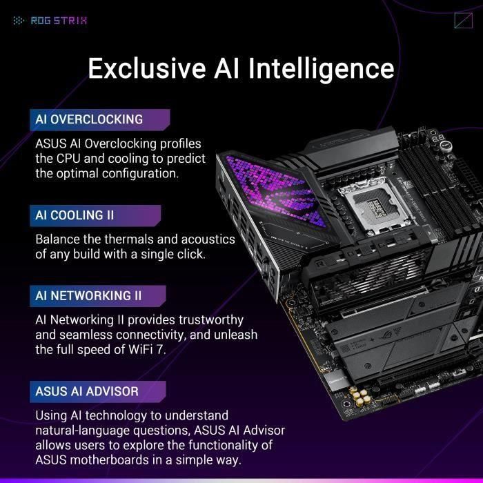 ASUS STRIX Z890-E GAMING WiFi ASU1728697492714 - Placa Base ATX LGA1851 con Wi-Fi Integrado 1