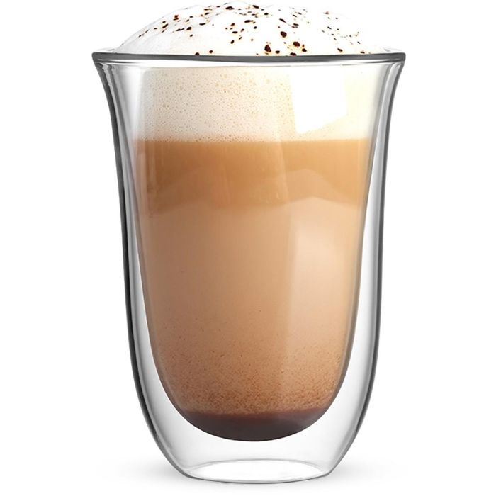 Bialetti Juego de 2 Vasos Doble Pared Firenze, Vidrio Transparente, 300ml, Resistente al Calor y Aptos para Lavavajillas 0 Bialetti Juego de 2 Vasos Doble Pared Firenze, Vidrio Transparente, 300ml, Resistente al Calor y Aptos para Lavavajillas 0
