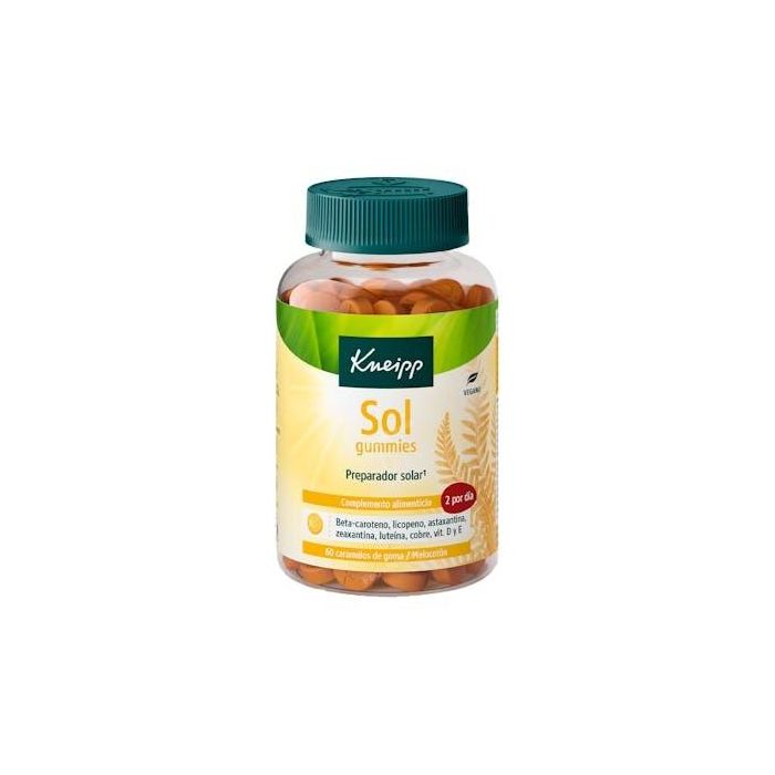 Kneipp Gummies Sol para la Piel - 60 Caramelos