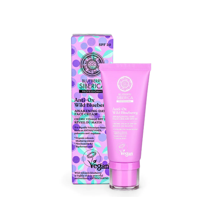 Natura Siberica Blueberry Siberica Limpiador Facial en Crema a Espuma 100 ml