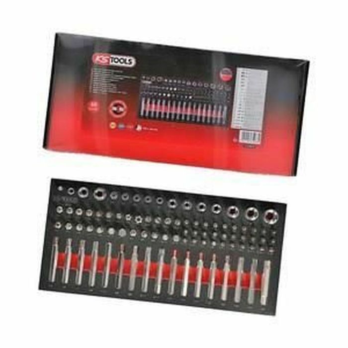 KS TOOLS 713.5010 - Módulo de puntas y vasos para destornillador Torx - 88 piezas 3 KS TOOLS 713.5010 - Módulo de puntas y vasos para destornillador Torx - 88 piezas 3