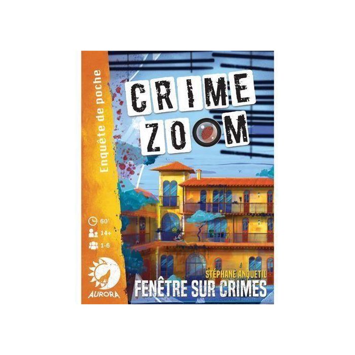 Ventana Zoom sobre crímenes - Asmodee - Juego de investigación - Edades 14 - 30 minutos a 1 hora Ventana Zoom sobre crímenes - Asmodee - Juego de investigación - Edades 14 - 30 minutos a 1 hora