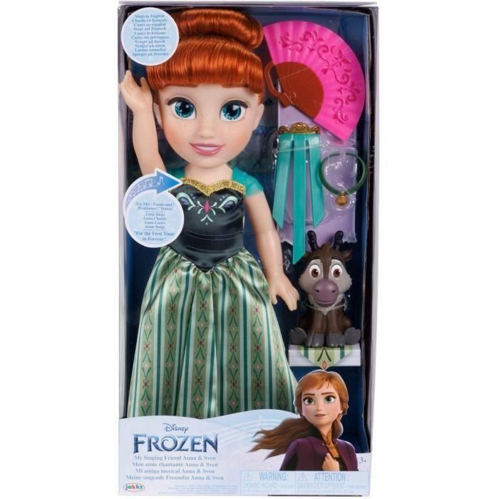 FROZEN 2 - Muñeca Anna musical - 38 cm - JAKKS - 480446 1