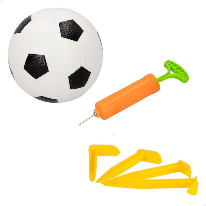 Color Baby Portería de Fútbol Plegable 90x59x59 cm con Pelota e Hinchador, Material Plástico y Poliéster para Niños +3 Años 3 Color Baby Portería de Fútbol Plegable 90x59x59 cm con Pelota e Hinchador, Material Plástico y Poliéster para Niños +3 Años 3