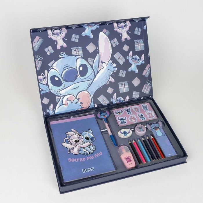 Set de Papelería Stitch Azul 2 Set de Papelería Stitch Azul 2