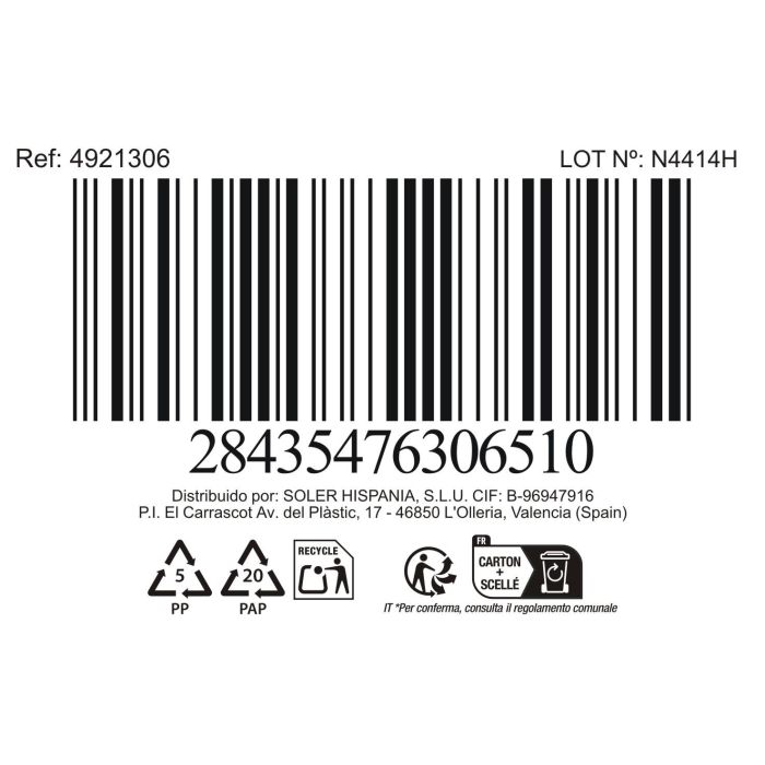 Inde Bol Totec 640 cc - 14.5 cm de diámetro (18 Unidades) 2