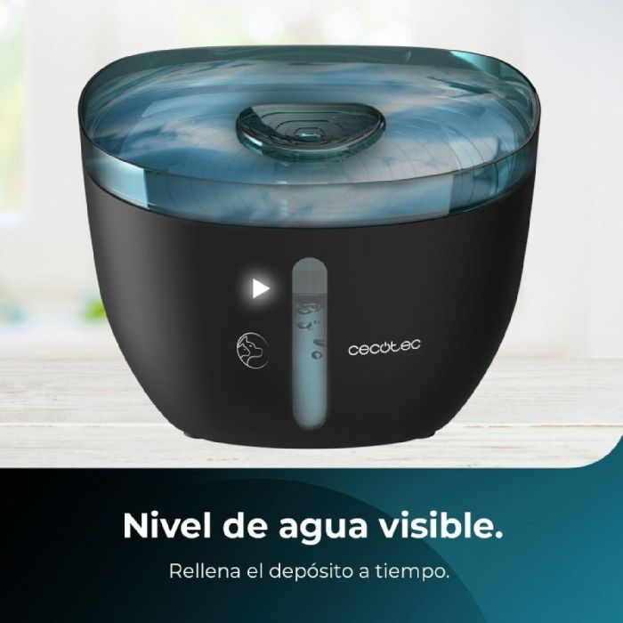 Fuente para Mascotas Cecotec Negro Negro/Azul Plástico 2