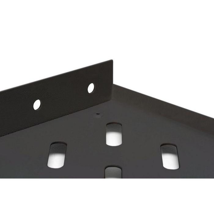 Digitus 1U fixed shelf for racks from 400 mm depth 45x483x250 mm, up to 15 kg, black (RAL 9005) 4 Digitus 1U fixed shelf for racks from 400 mm depth 45x483x250 mm, up to 15 kg, black (RAL 9005) 4