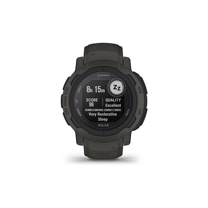 Garmin Instinct 2 Solar 45mm Negro Reloj Inteligente GPS Monitor Frecuencia Cardíaca Sumergible 10 ATM 12 Garmin Instinct 2 Solar 45mm Negro Reloj Inteligente GPS Monitor Frecuencia Cardíaca Sumergible 10 ATM 12