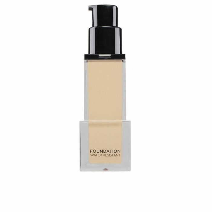 Delfy Foundation Base de Maquillaje Waterproof #30 Natural 35 ml - Pieles Sensibles, Cobertura Natural, Resistente al Agua