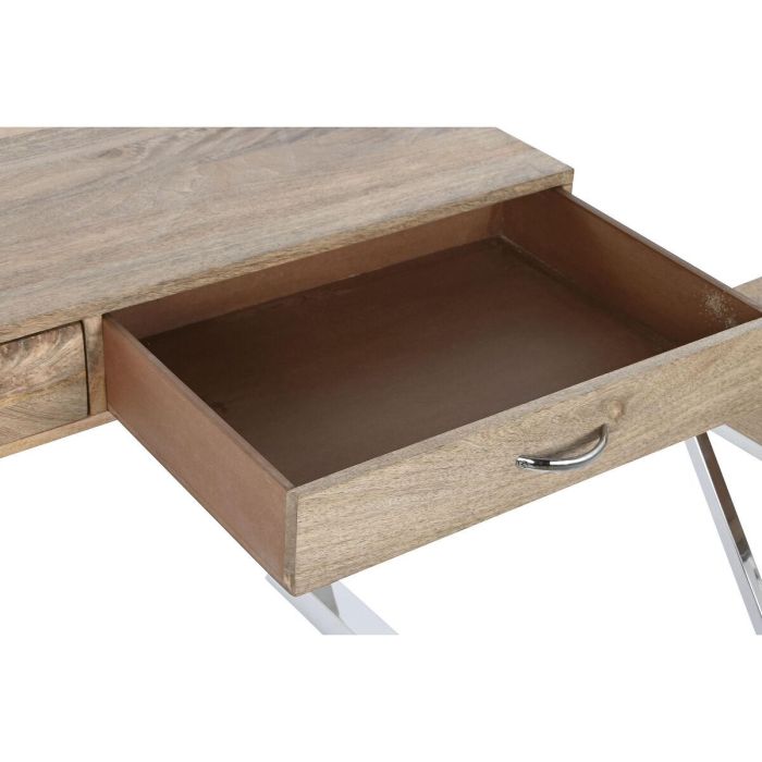 Consola Loft DKD Home Decor Marron Claro Plateado 41.5 x 76 x 110 cm Set de 3 5 Consola Loft DKD Home Decor Marron Claro Plateado 41.5 x 76 x 110 cm Set de 3 5