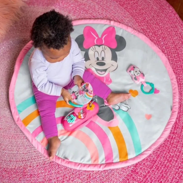 Disney Baby Alfombra de Juego Forever Besties MINNIE MOUSE con Música y Luces Rosa Recién Nacidos y Más DIS0074451129375 3