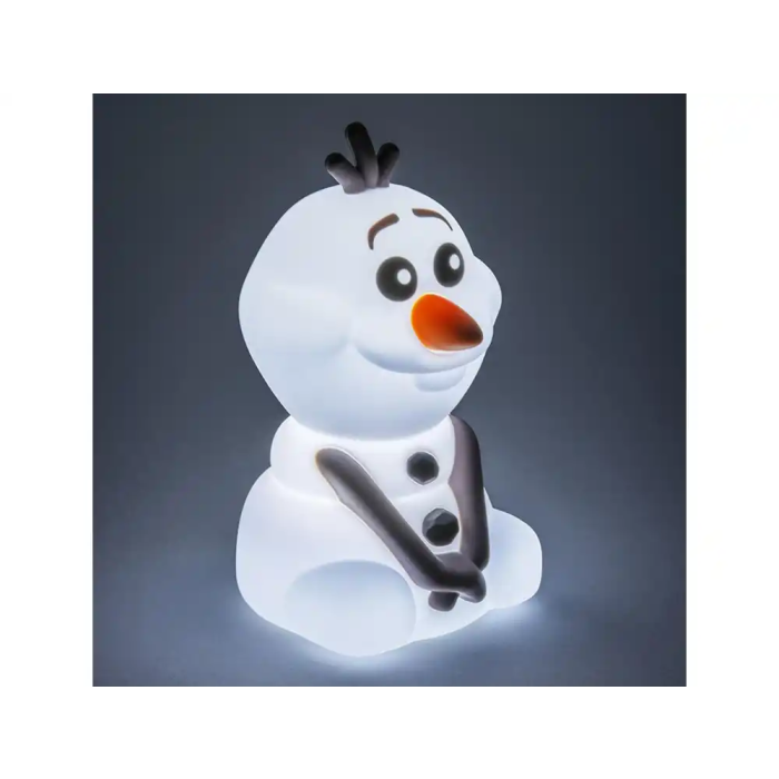 Wondee Lámpara Olaf Frozen de Silicona Suave con Luz Ajustable y Temporizador 1