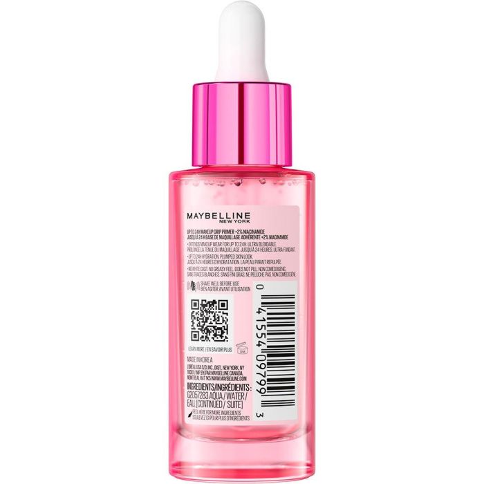 Maybelline Grippy Serum Base De Maquillaje 24H 30 mL 1 Maybelline Grippy Serum Base De Maquillaje 24H 30 mL 1