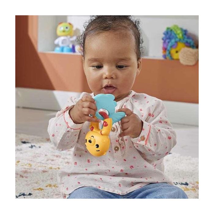 Mattel Sonajeros y Mordedores Animales, Juguete para Bebés a Partir de 1 Mes 12