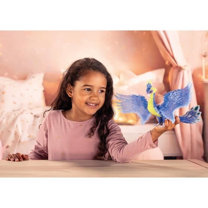 Schleich 70794 Bayala Figura de pavo real mágico azul, para niños de 5 años en adelante 1 Schleich 70794 Bayala Figura de pavo real mágico azul, para niños de 5 años en adelante 1