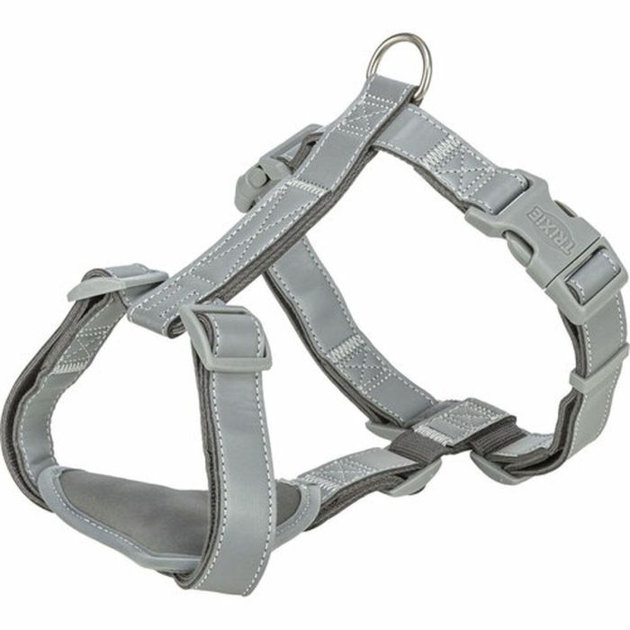Arnés para Perro Trixie Premium Reflect Grafito M/L 1 Arnés para Perro Trixie Premium Reflect Grafito M/L 1