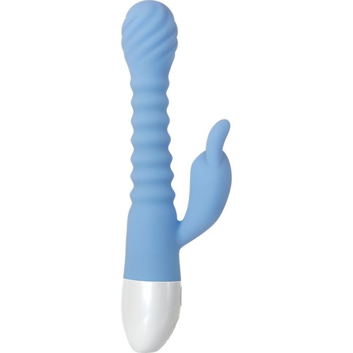 Vibrador Punto G Evolved Bunny Azul 4