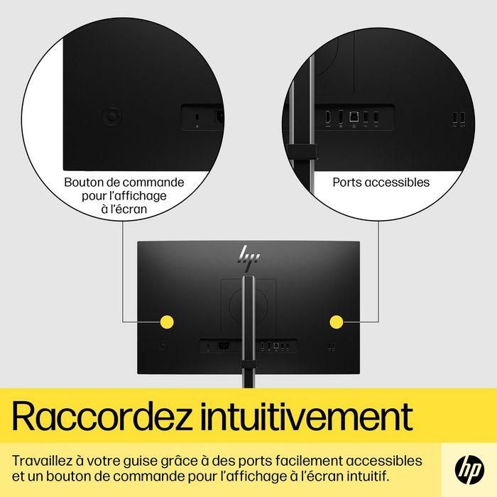 HP Monitor E24Q G5 23.8" QHD 2560x1440 - Pantalla de alta resolución para oficina y hogar 8