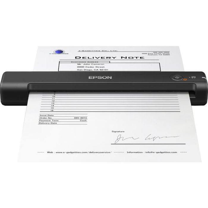 Epson Escáner Portátil Workforce ES-50 A4, 600ppp, USB, Compacto, para A4, Legal, Tarjetas, Incluye ScanSmart Epson Escáner Portátil Workforce ES-50 A4, 600ppp, USB, Compacto, para A4, Legal, Tarjetas, Incluye ScanSmart