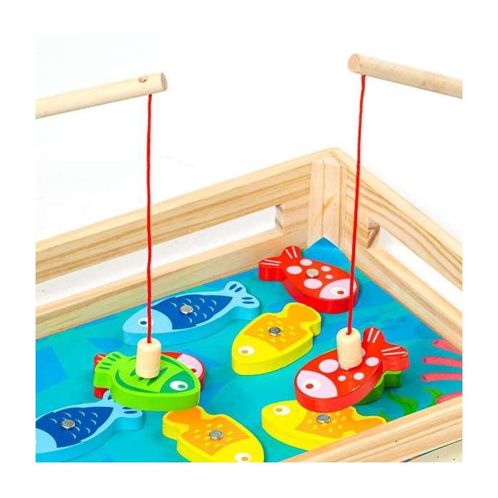 Juego de pesca de madera. 22x22x8.50cm 5 Juego de pesca de madera. 22x22x8.50cm 5