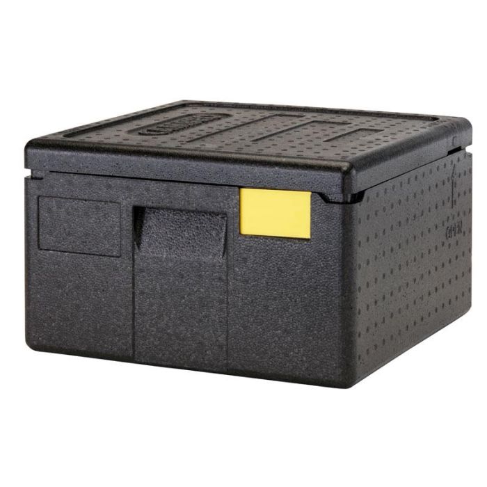 CAMBRO - EPPZ35175-110 - Portapizzas de carga superior sin correa 4 pizzas - 41 x 41 x 24,9 cm (M.Ext) - 35 x 35 x 17,5 cm (M.Int) - Negro