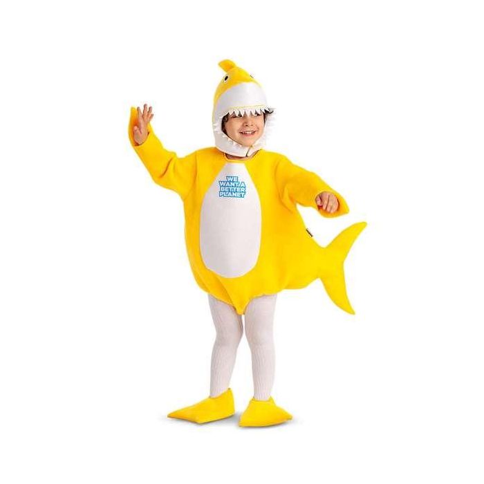 Disfraz bebé tiburón amarillo talla 12-24 meses 1 Disfraz bebé tiburón amarillo talla 12-24 meses 1