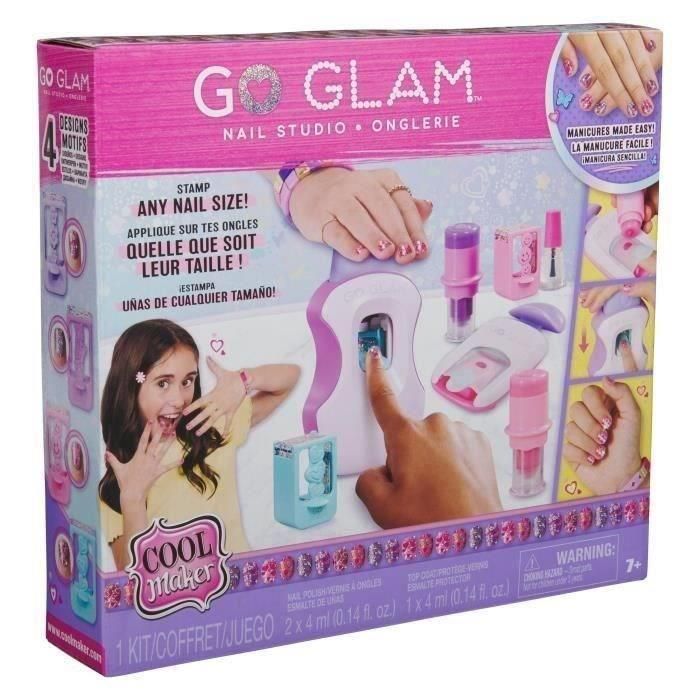 Spin Master Go Glam Estudio De Uñas 6070509 Set de Estampación para Niñas 5