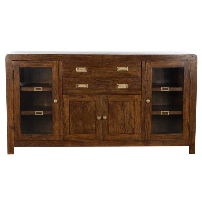 Buffet Colonial DKD Home Decor Marron Dorado 40.5 x 80 x 150 cm 1