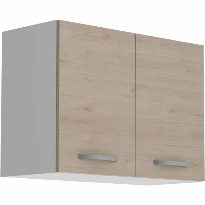 Oslo 244303 Armario Alto 2 Puertas Decoración Roble Jackson 80x36x58 cm 0 Oslo 244303 Armario Alto 2 Puertas Decoración Roble Jackson 80x36x58 cm 0