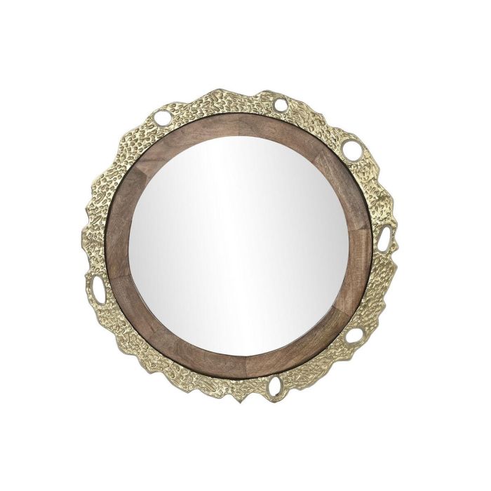 Espejo de pared DKD Home Decor Marrón Dorado 78,5 x 2,5 x 78,5 cm 0 Espejo de pared DKD Home Decor Marrón Dorado 78,5 x 2,5 x 78,5 cm 0