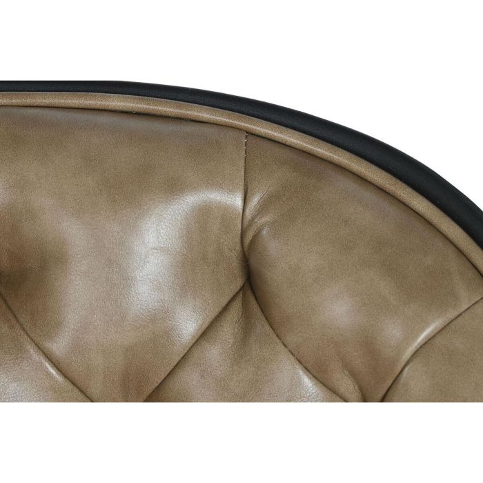 Silla Vintage DKD Home Decor Marron Claro Negro 57.5 x 83 x 47.5 cm 4 Silla Vintage DKD Home Decor Marron Claro Negro 57.5 x 83 x 47.5 cm 4