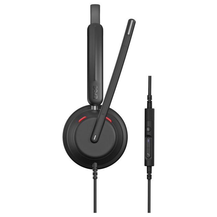 EPOS Impact 760T Auriculares Duales USB-C MS Teams Alámbrico Llamadas/Música Negro
