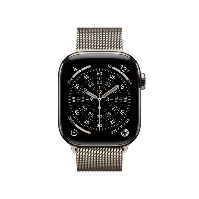 Apple MF84PZRA Watch Series 11 GPS + Cellular - 42 mm Caja Titanio Natural Correa Milanese Natural 12 Apple MF84PZRA Watch Series 11 GPS + Cellular - 42 mm Caja Titanio Natural Correa Milanese Natural 12