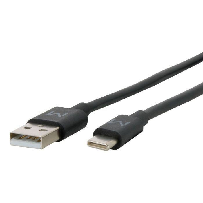 Cable USB Mobilis 020013 Negro 1 m 2 Cable USB Mobilis 020013 Negro 1 m 2