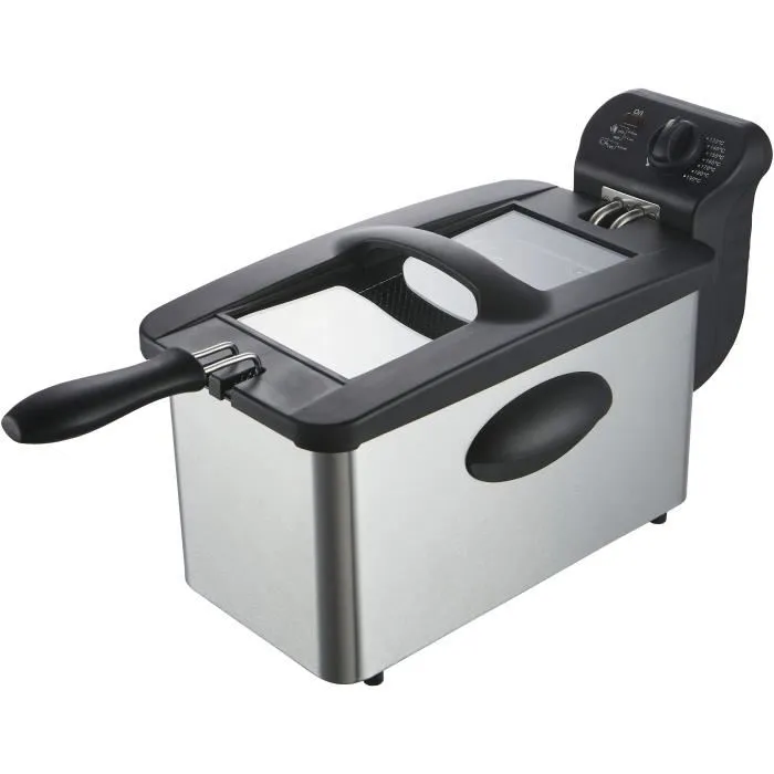 Continental Edison CERFR3IN2 Freidora 3 L - 2000W - Acero inoxidable 0 Continental Edison CERFR3IN2 Freidora 3 L - 2000W - Acero inoxidable 0