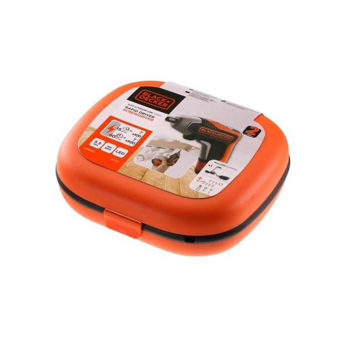 Black&Decker Akku-Schrauber 3.6V 5.5Nm Schnelllade BCF611CK 1