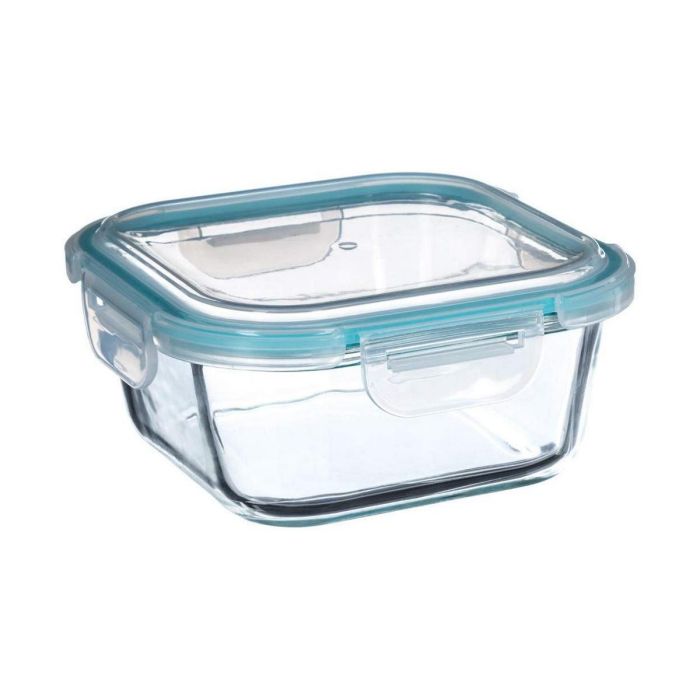 Fiambrera 5five Simply Smart Azul Transparente Cristal 800 ml 16 x 16 x 7,5 cm 0 Fiambrera 5five Simply Smart Azul Transparente Cristal 800 ml 16 x 16 x 7,5 cm 0