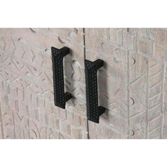 Aparador Home ESPRIT Blanco Metal Madera de mango 180 x 40 x 85 cm 2 Aparador Home ESPRIT Blanco Metal Madera de mango 180 x 40 x 85 cm 2