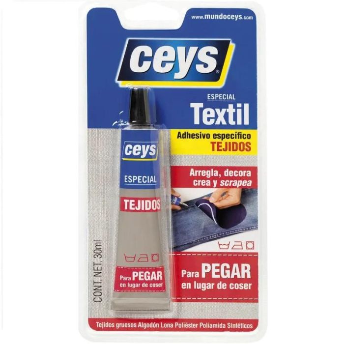 CEYS 501024 Adhesivo Textil 30ml