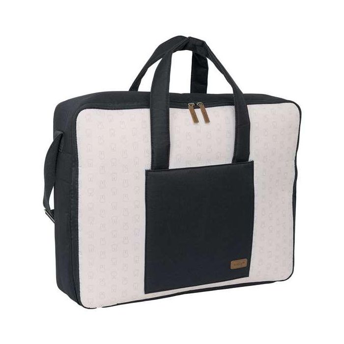 Safta Maleta Maternal "Moon" Reciclada y Repelente al Agua 50x40x14 cm