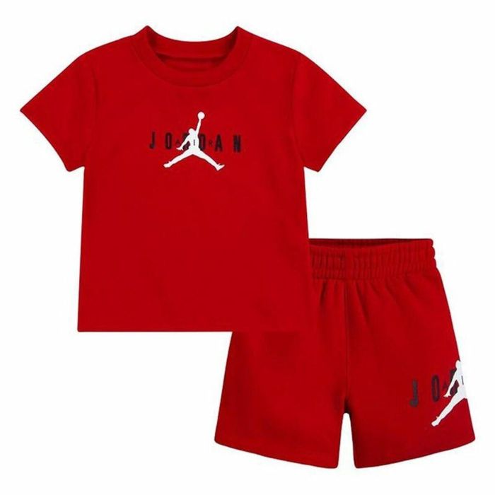 Conjunto Deportivo para Niños Jordan Jordan Rojo 0 Conjunto Deportivo para Niños Jordan Jordan Rojo 0