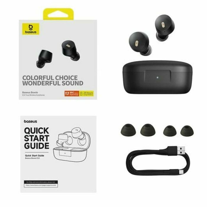 Auriculares con Micrófono Baseus A00023800123-00 3 Auriculares con Micrófono Baseus A00023800123-00 3
