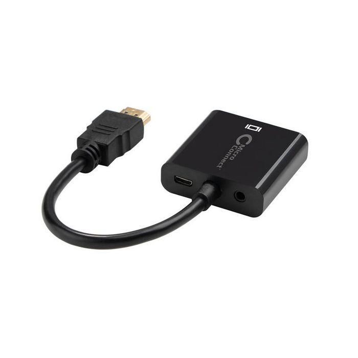 MicroConnect Convertidor de HDMI a VGA, con soporte de audio 1